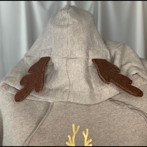 NWT Morherhood Maternity Christmas Hoodie - Picture 5 of 5